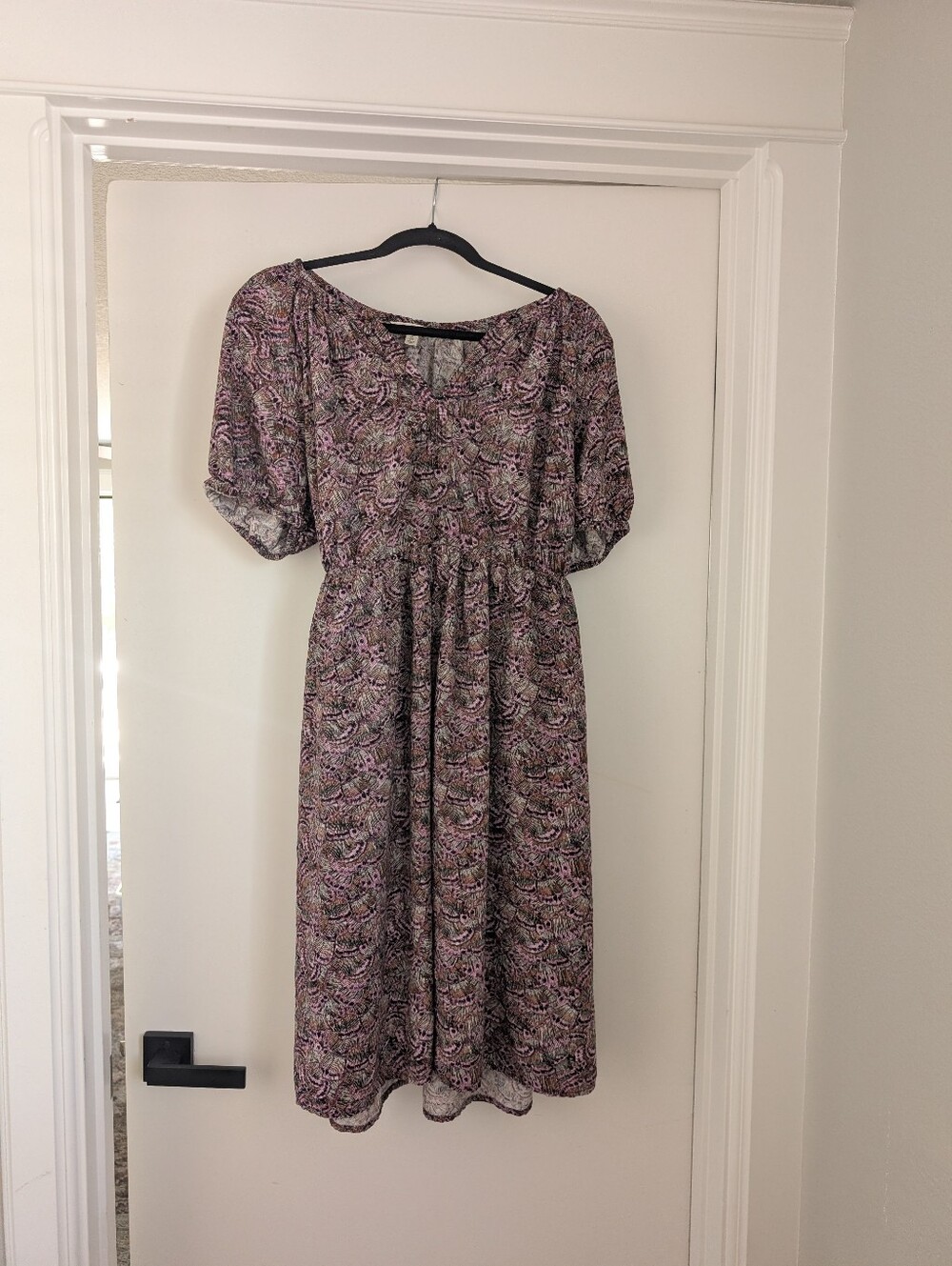 Terra & Sky Floral Dress 0x